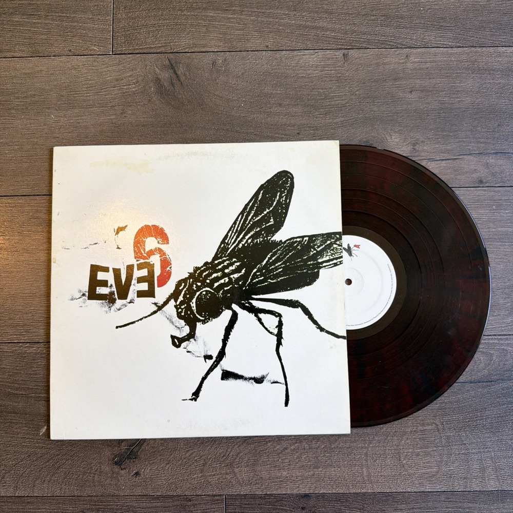 Eve 6 Self Titled "Fly" Red Swirl Vinyl Record LP Limited Ed Numbered x/400